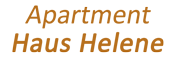 Logo Apartment 'Haus Helene'